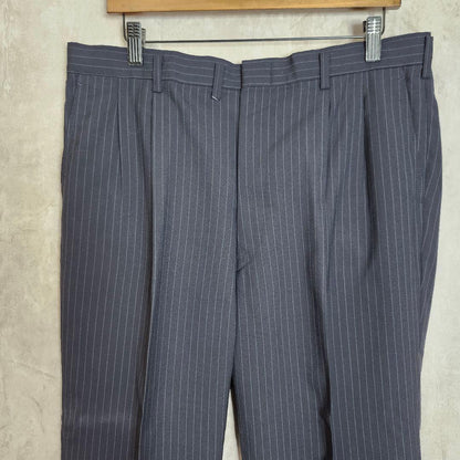 Big Vision Suit Setup Slacks x 2 100% Wool A6422
