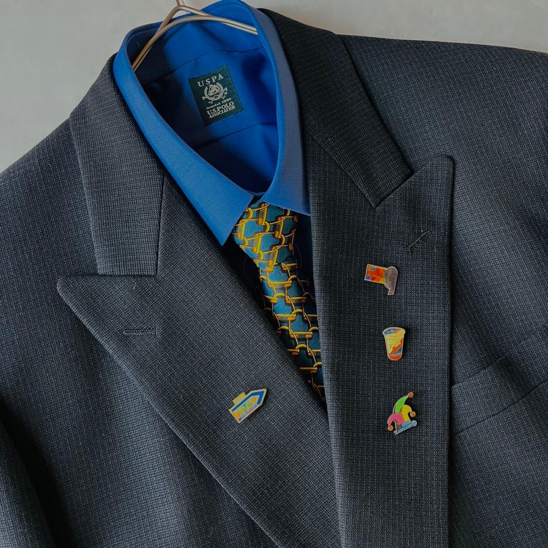 5 gorgeous items! Beautiful item ✨ Luxury double suit CELINE tie pins large size XL