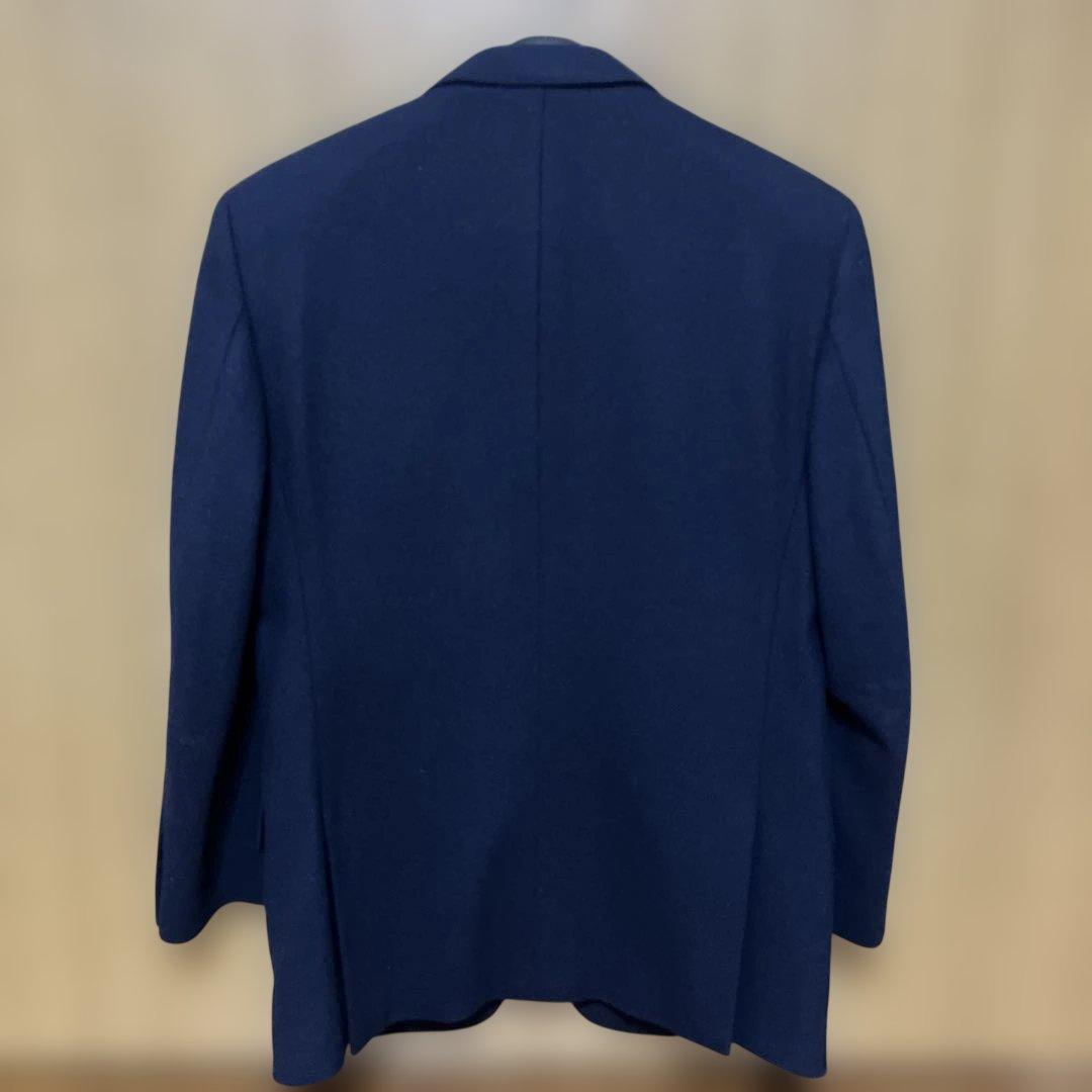 UK MOON 100 Lambswool Navy Jacket