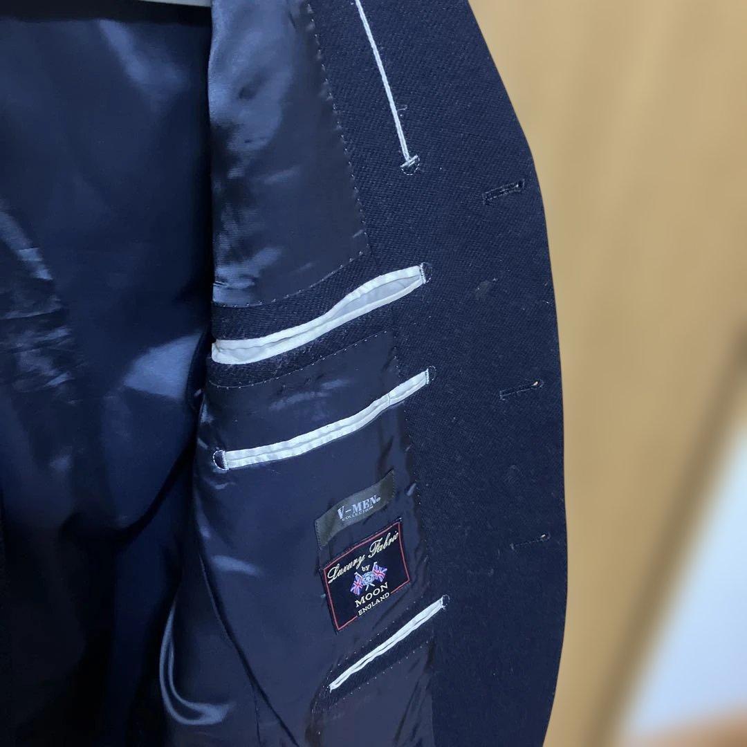 UK MOON 100 Lambswool Navy Jacket