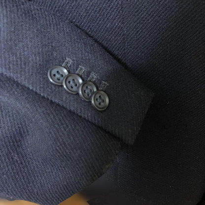 UK MOON 100 Lambswool Navy Jacket