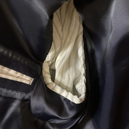 UK MOON 100 Lambswool Navy Jacket