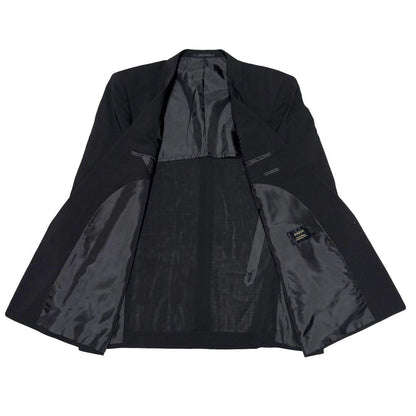 [5-piece set] Double suit setup black casual black formal L