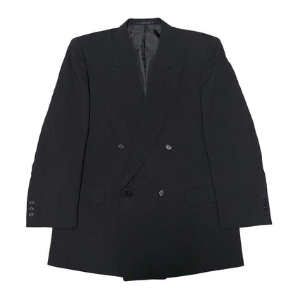 [5-piece set] Double suit setup black casual black formal L