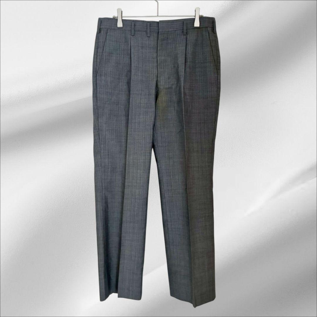"Kintetsu" Suit Setup Gray Plaid Vintage