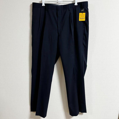 [New, unused] Elekur Shadow Stripe Slacks Dark Blue Large XL