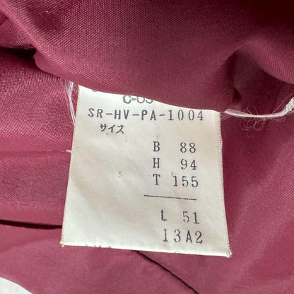 Miss Onward Setup Skirt Suit Burgundy No. 13