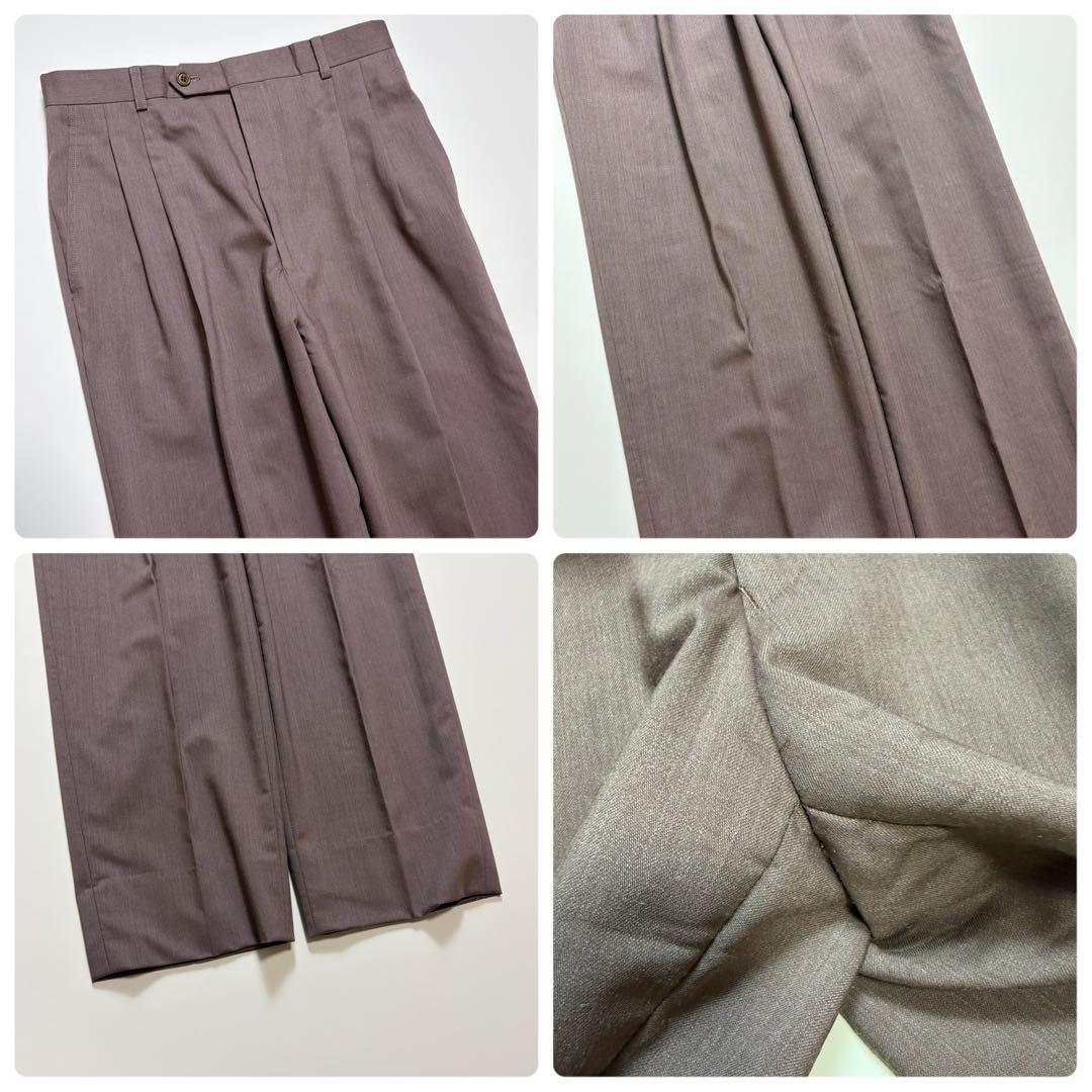 Dior double suit setup pink purple silk blend 6B