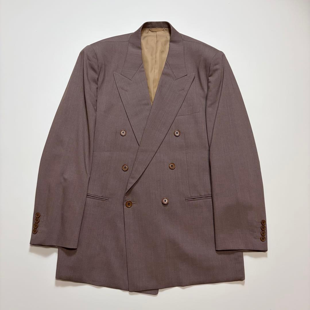 Dior double suit setup pink purple silk blend 6B