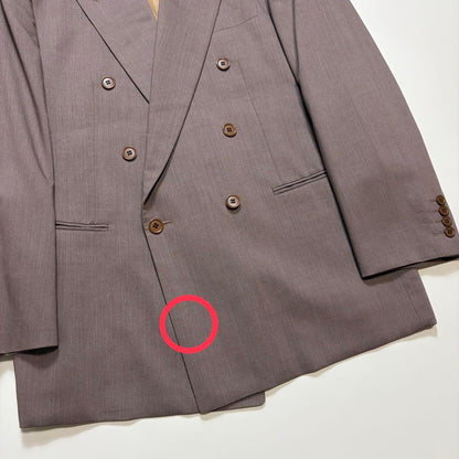 Dior double suit setup pink purple silk blend 6B