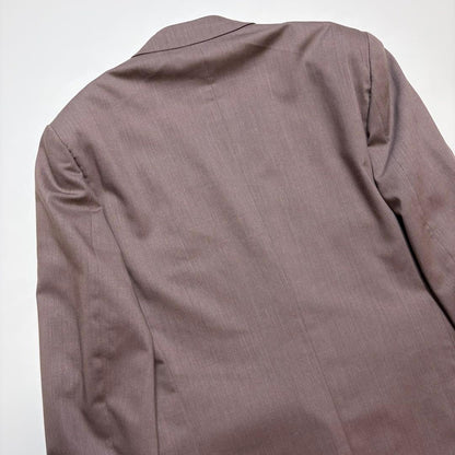 Dior double suit setup pink purple silk blend 6B