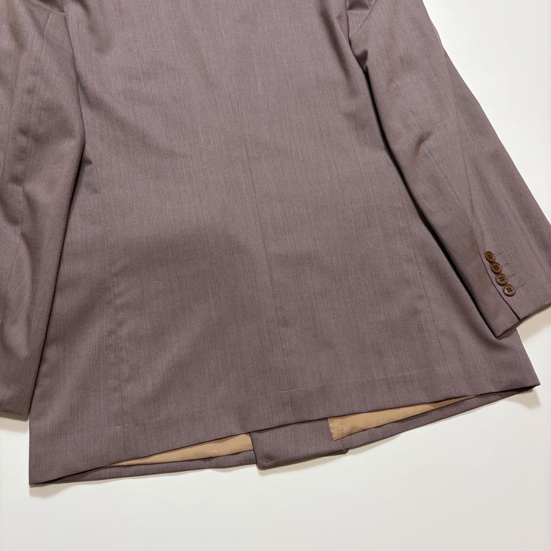 Dior double suit setup pink purple silk blend 6B