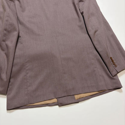 Dior double suit setup pink purple silk blend 6B