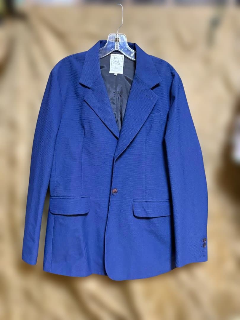 Made in England Joe Keithley Hayford Genuine Face Nylon Setup Suit Blue M