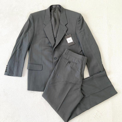 DIOR Setup Suit Gray 2B Men's L A-7 Wool 100