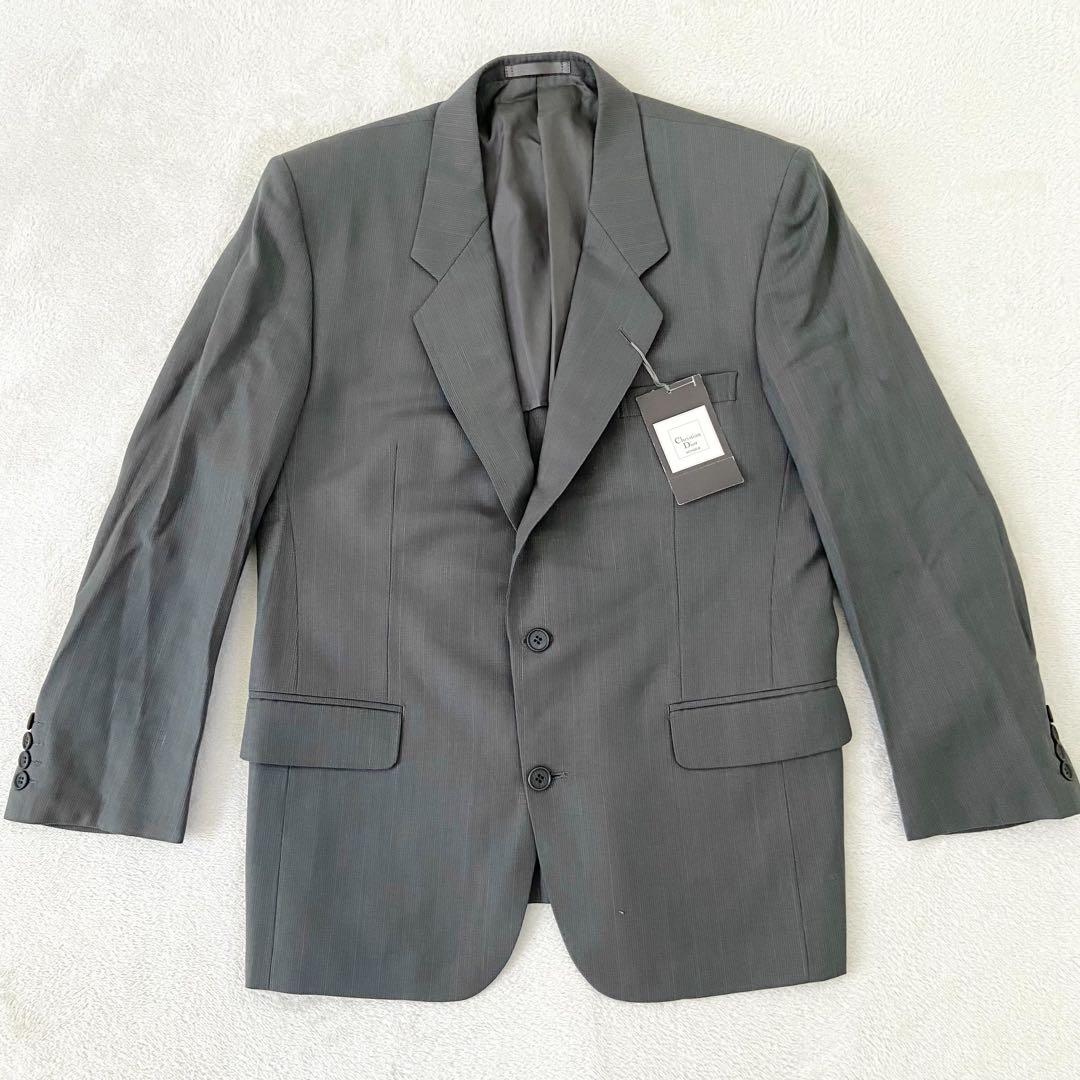 DIOR Setup Suit Gray 2B Men's L A-7 Wool 100