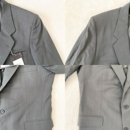 DIOR Setup Suit Gray 2B Men's L A-7 Wool 100