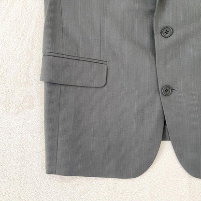 DIOR Setup Suit Gray 2B Men's L A-7 Wool 100