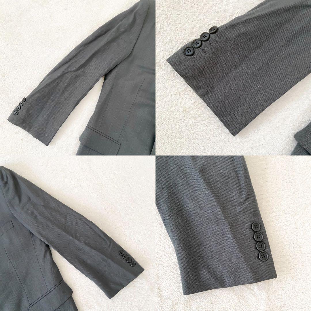 DIOR Setup Suit Gray 2B Men's L A-7 Wool 100