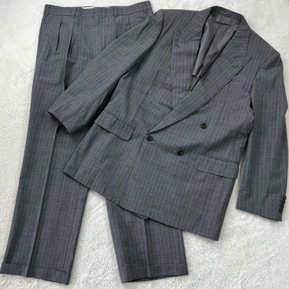 Burberry's Casual Suit Double AB7 Unlined Old Vintage Sanyo