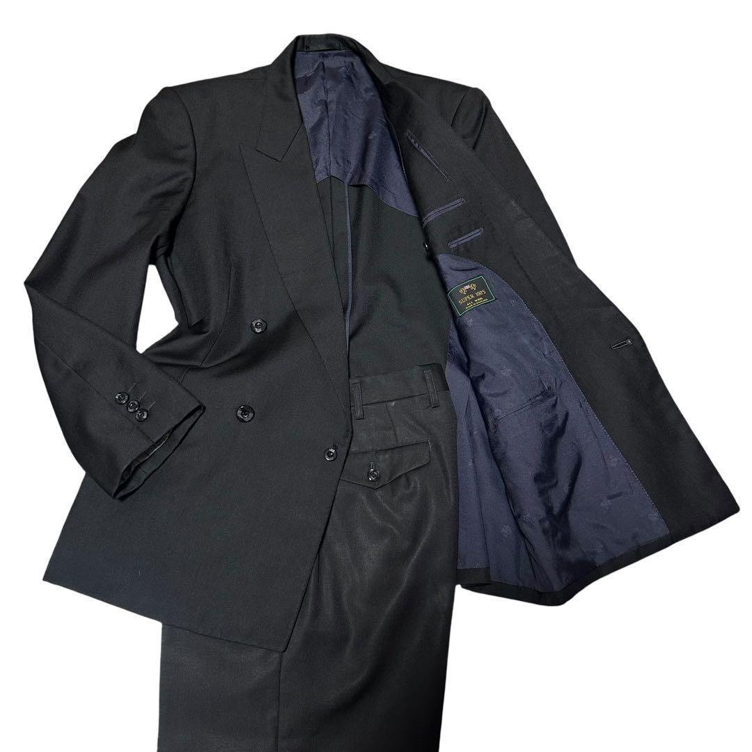[Made in England] Suit Setup Black Formal Super 100'S