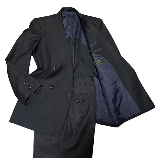 [Made in England] Suit Setup Black Formal Super 100'S