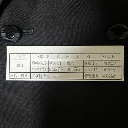 [Made in England] Suit Setup Black Formal Super 100'S
