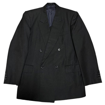 [Made in England] Suit Setup Black Formal Super 100'S
