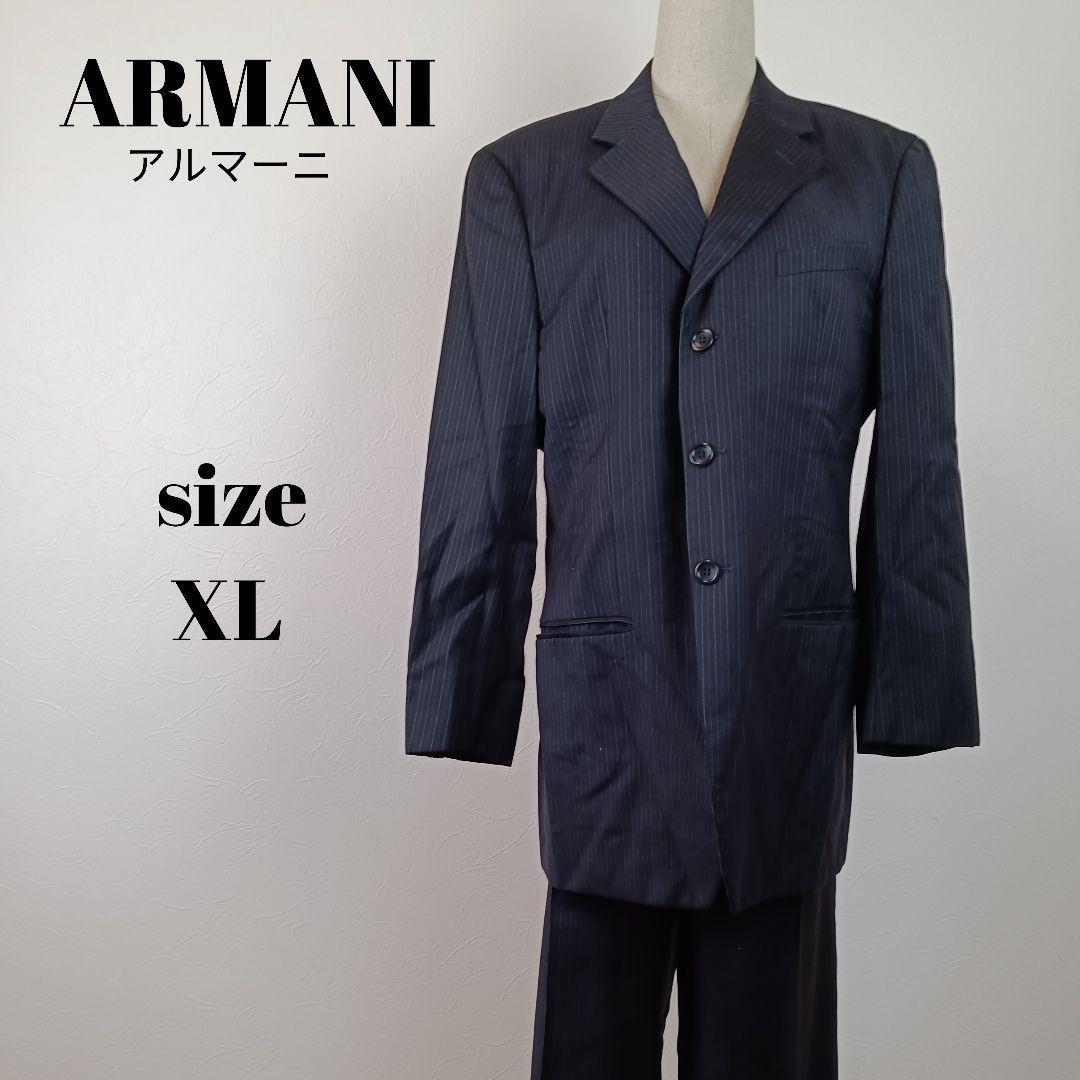 ARMANI COLLEZIONI pinstripe suit 50