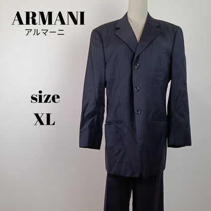 ARMANI COLLEZIONI pinstripe suit 50