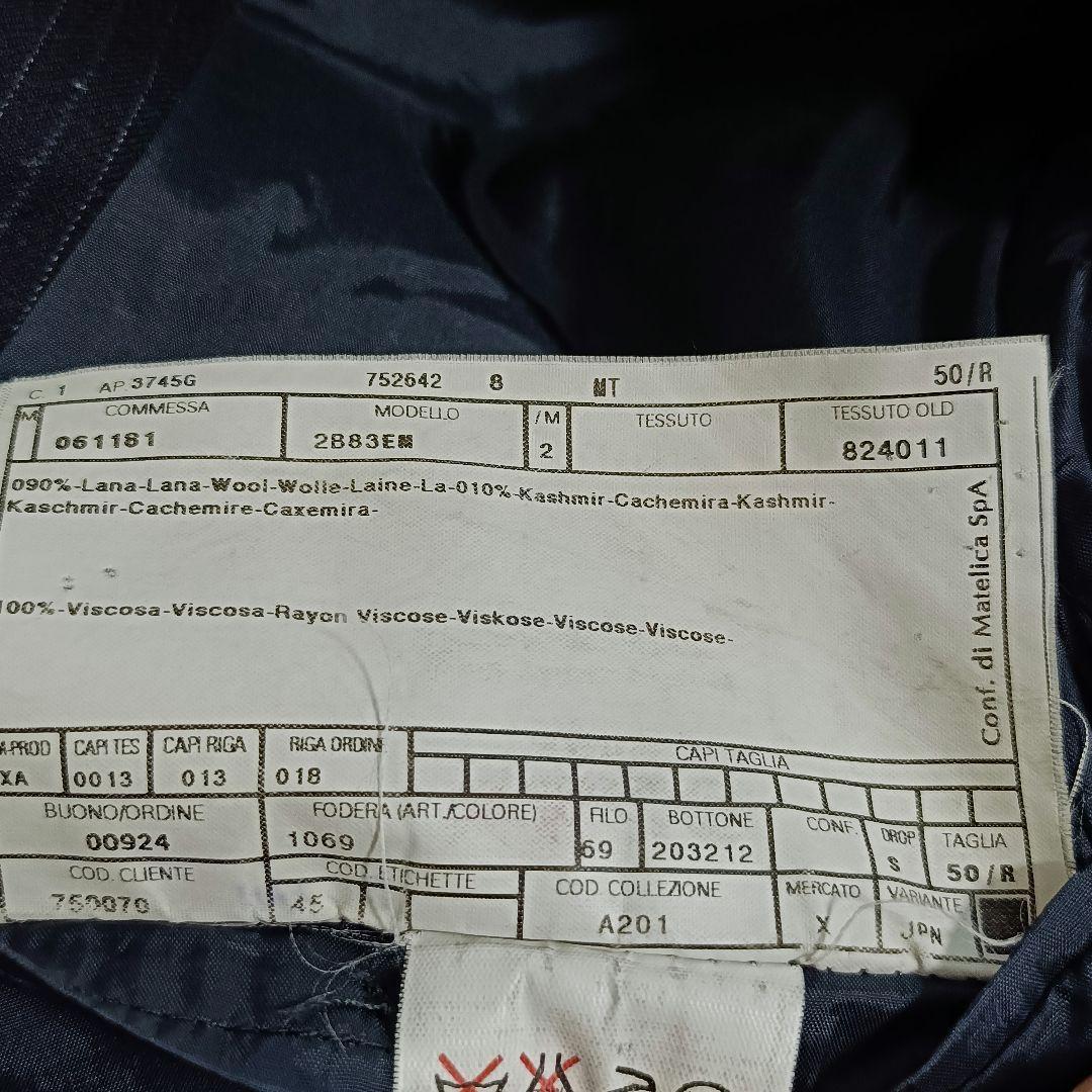 ARMANI COLLEZIONI pinstripe suit 50