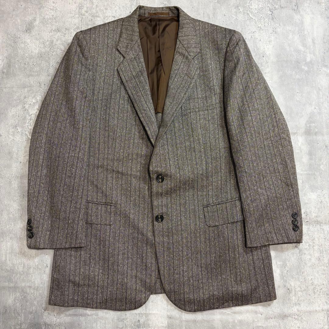 Super rare✨ 3-piece setup herringbone wool silk blend M Ceremony
