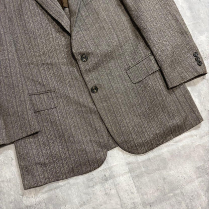Super rare✨ 3-piece setup herringbone wool silk blend M Ceremony