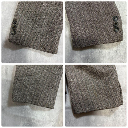 Super rare✨ 3-piece setup herringbone wool silk blend M Ceremony