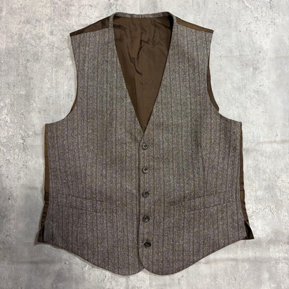 Super rare✨ 3-piece setup herringbone wool silk blend M Ceremony