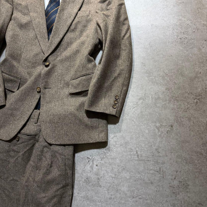 Luxury Luigibot Men's Setup Suit Tweed Style Vintage M⭐︎