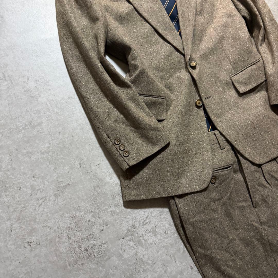 Luxury Luigibot Men's Setup Suit Tweed Style Vintage M⭐︎