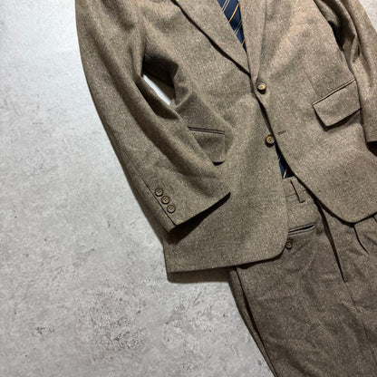 Luxury Luigibot Men's Setup Suit Tweed Style Vintage M⭐︎