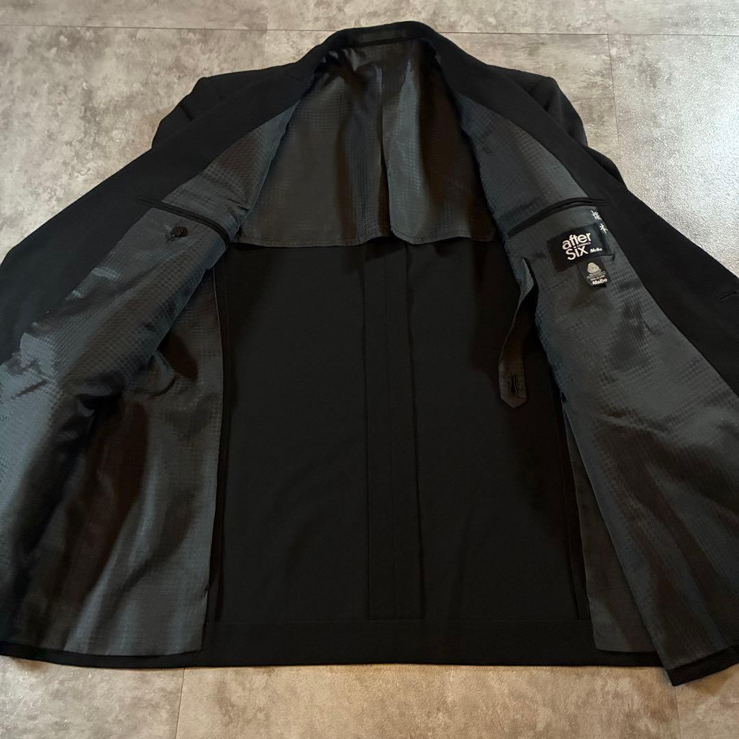 Beautiful item✨ [vintage] 90s double breasted setup black 6B