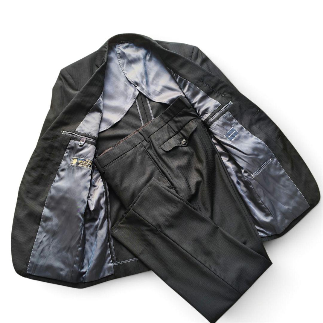 Luxury Fabric Suit Company ALPE SOLIVO Wool 14Drop