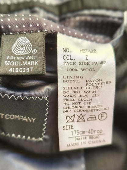 Luxury Fabric Suit Company ALPE SOLIVO Wool 14Drop