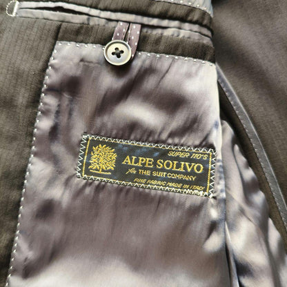 Luxury Fabric Suit Company ALPE SOLIVO Wool 14Drop