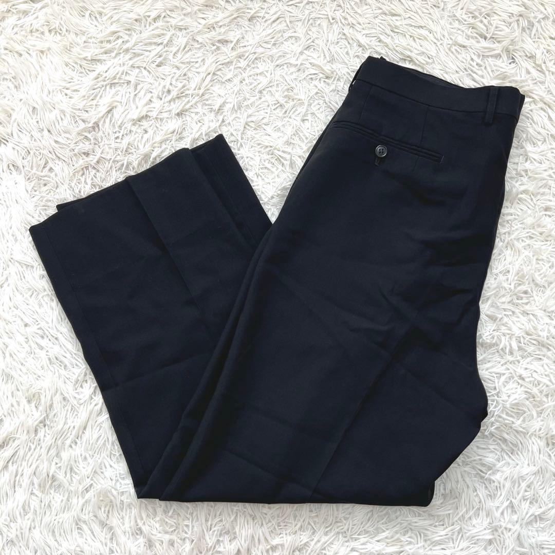 Vintage Double Breasted Setup Suit Black Made in Japan L