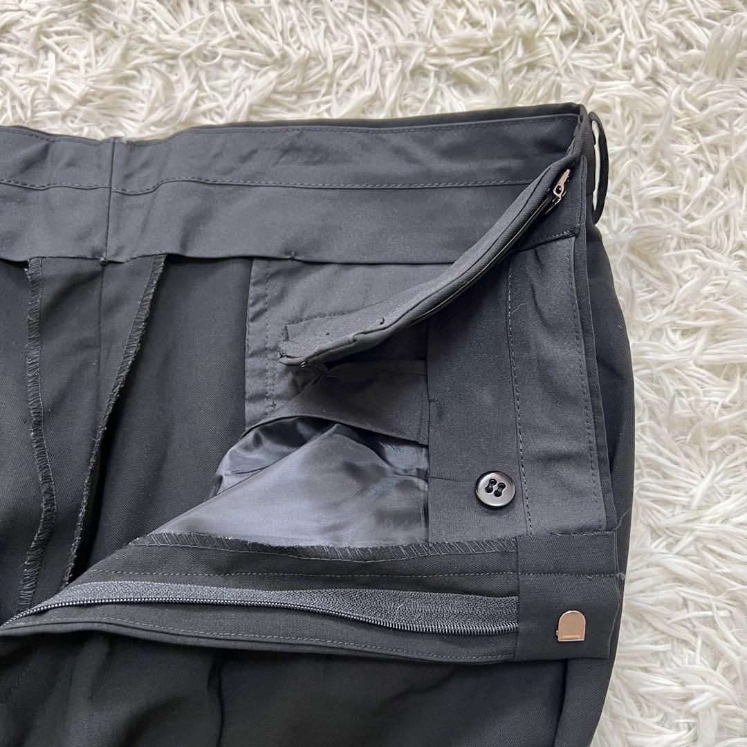 Vintage Double Breasted Setup Suit Black Made in Japan L