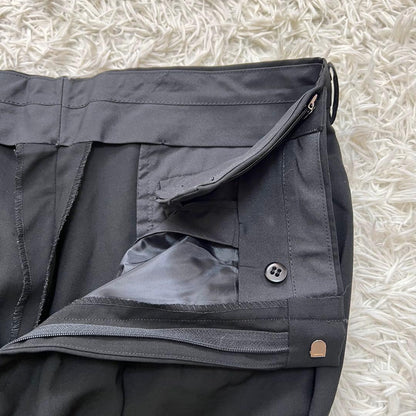 Vintage Double Breasted Setup Suit Black Made in Japan L