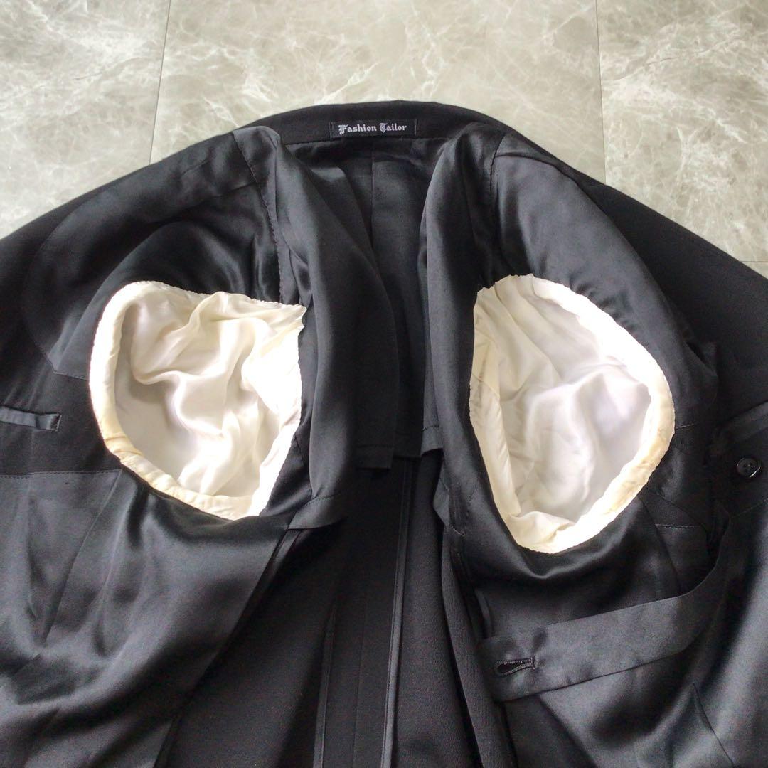 00s vintage double suit setup black 3B mode ceremony