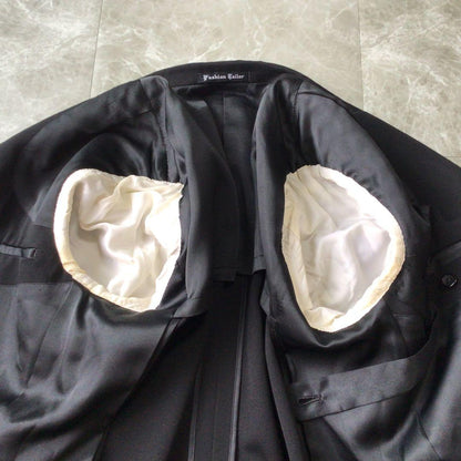 00s vintage double suit setup black 3B mode ceremony