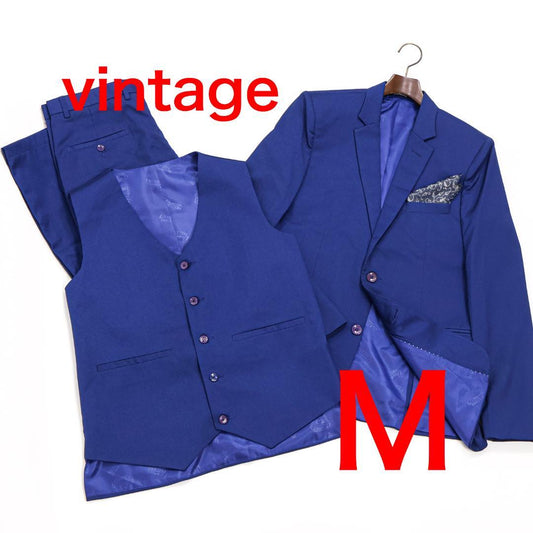 H7383◾ Vintage 2-button 3-piece suit Y2K