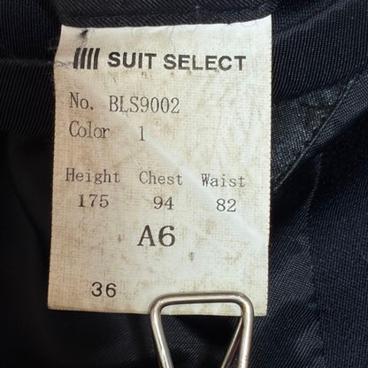 [Suit Selection] Tailored Jacket Silk Blend Suit Navy A6