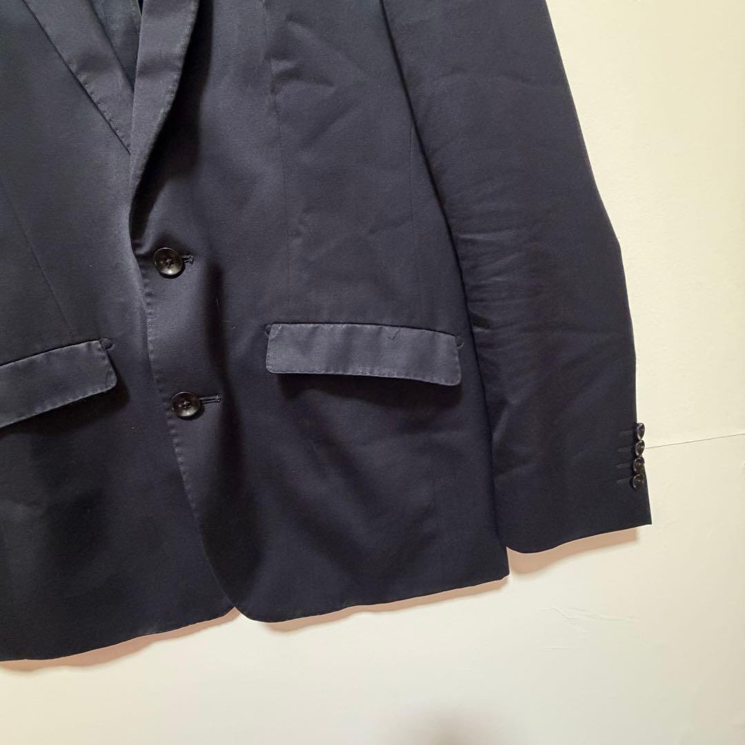 [Suit Selection] Tailored Jacket Silk Blend Suit Navy A6